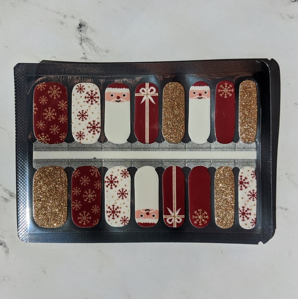 5 for $20 Nail Wraps- Santa Baby